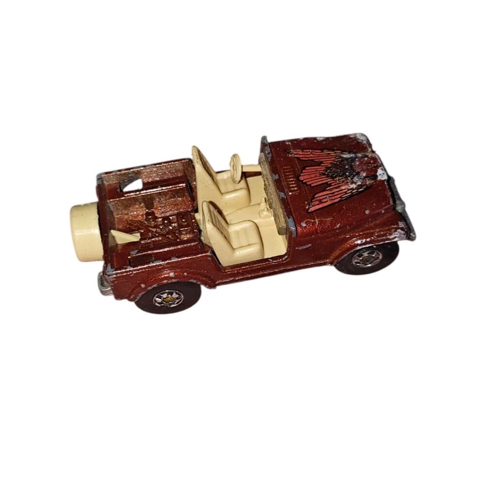 Hot Wheels Blackwall 1980 Brown Jeep CJ-7